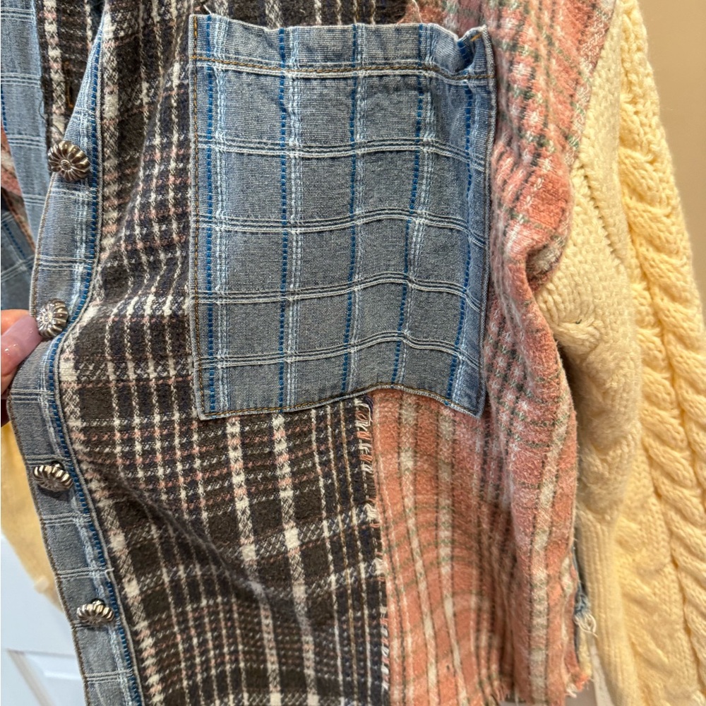 Pol Multicolor Patchwork Jacket - image 3